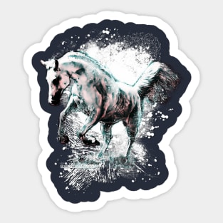 Run Free Sticker